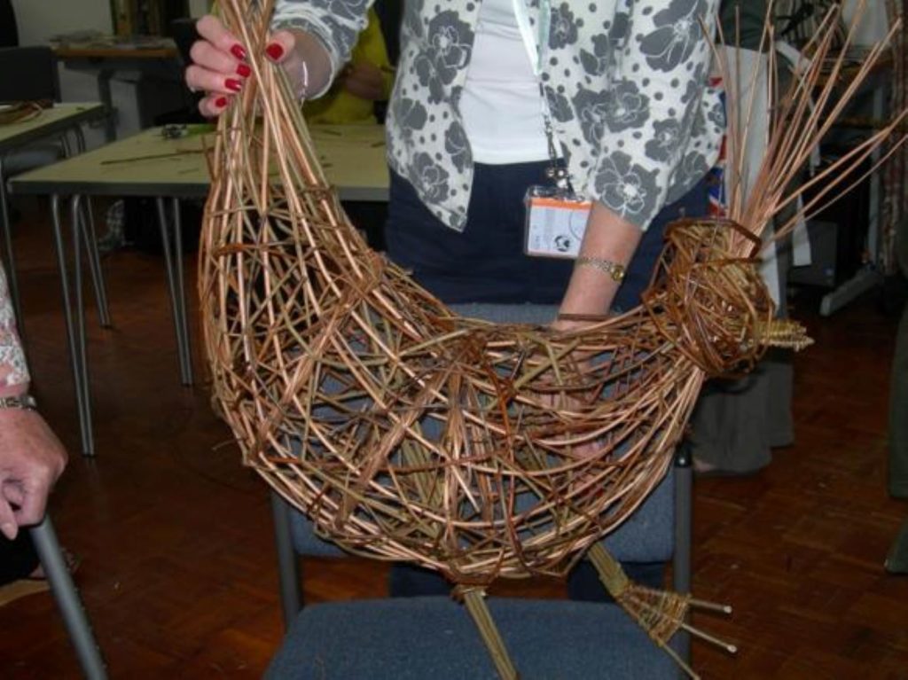 willow basket making 1600 Surrey Federation of Women's Institutes