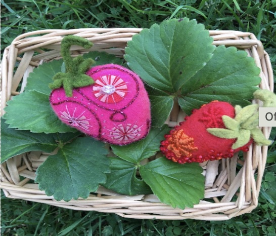 Faberge-style Strawberries